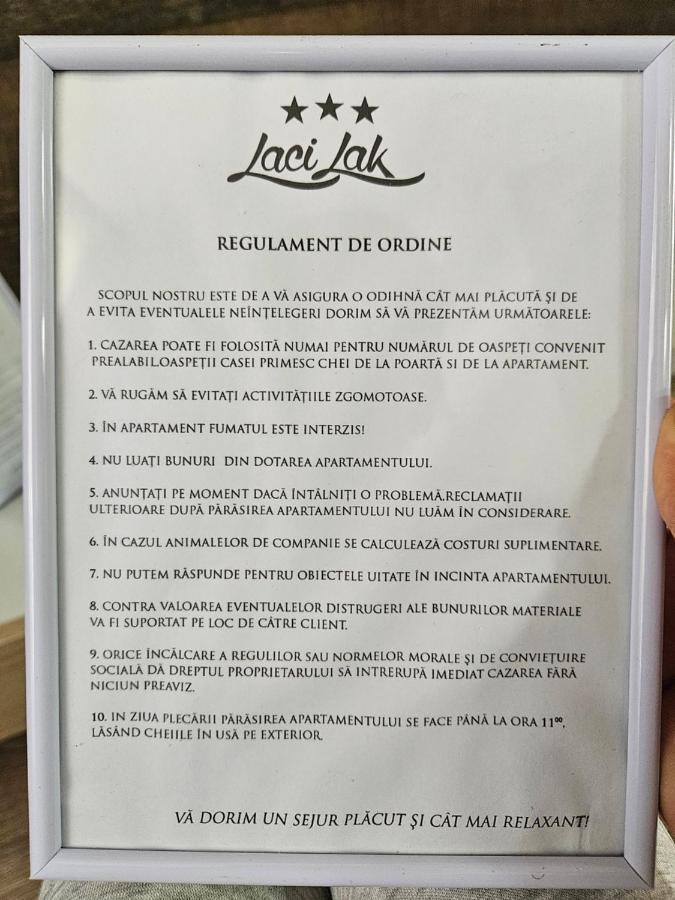 Laci Lak Oradea Ngoại thất bức ảnh